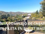 VENTA COMPLEJO DE CABAÑAS MIRADOR DEL LAGO BIALET