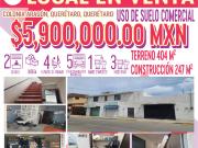 VENTA DE 2 LOCALES, UN DEPARTAMENTO Y UN SALÓN DE...
