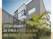 VENTA DE AMPLIO DEPARTAMENTO EN 1ER PISO URB. SANTA...
