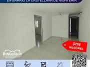VENTA DE APARTAMENTO EN BARRIO LA CASTELLANA DE MONTERIA