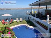 Venta de casa a la orilla del Lago de Tequesquitengo,...