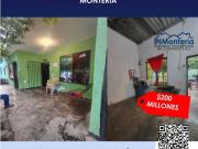 VENTA DE CASA B/ LA GRANJA SUR OCCIDENTE DE MONTERIA