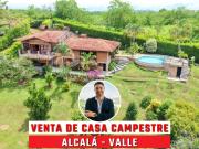 VENTA DE CASA CAMPESTRE EN ALCAL, VALLE