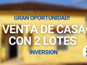 Venta de Casa con Dos Lotes Oriental Soledad Atlántico