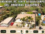 Venta de Casa de 1 nivel en Praderas del Ciprés