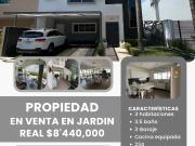 VENTA DE CASA EN JARDIN REAL COTO 11