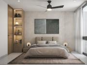 Venta de departamento con rec?mara, terraza en Montes de Am?