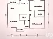 Venta de Departamento de 2 Recámaras, 2 baños en Zona...