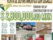 Venta de Departamentos con Locales en el Centro de...