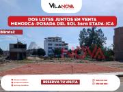 Venta de dos terrenos juntos en Menorca Posada del Sol,...
