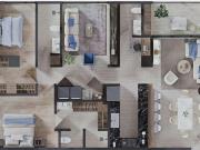 Venta de Dpto Pasaje Alamos Modelo 3B