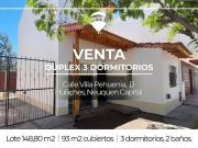 VENTA DE DUPLEX BARRIO HUILICHES NEUQUEN CAPITAL