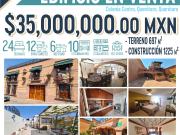 VENTA DE EDIFICIO EN EL CENTRO HISTÓRICO DE QUERÉTARO