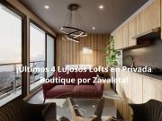 VENTA DE LUJOSO LOFT EN PRIVADA BOUTIQUE ZAVALETA IDEAL...