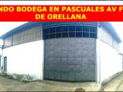 VENTA DE OPORTUNIDAD BODEGA 500 M2 EN PASCUALES