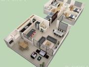 Venta de piso 4 ambientes con balcón aterrazado en Quilmes