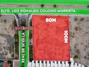 VENTA DE TERRENO COMERCIAL EN BLVD COLOSIO