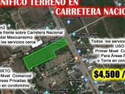 Venta de Terreno en Carretera Nacional