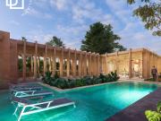 Venta de terreno en privada con amenidades en Mérida