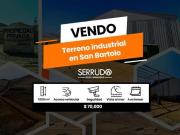 Venta de Terreno industrial en San Bartolo
