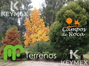 VENTA DE TERRENO / LOTE EN CAMPOS DE ROCA