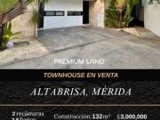 VENTA DE TOWNHOUSE EN ALATABRISA MERIDA YUCATAN
