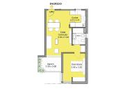 Venta departamento 1 dormitorio Lourdes Rosario