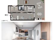 Venta Departamento 1 dormitorio Santiago al 1500 Centro...