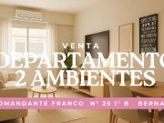 VENTA DEPARTAMENTO 2 AMBIENTES CON BALCON BERNAL