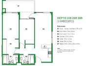 Venta departamento 3 ambientes en suite en Villa Urquiza...