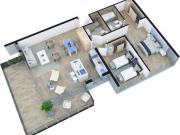 Venta departamento 3 ambientes PRIMERA LINEA AL MAR