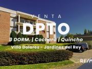 VENTA DEPARTAMENTO 3 DORMITORIOS CON COCHERA