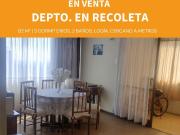 VENTA DEPARTAMENTO 3DORMITORIOS RECOLETA