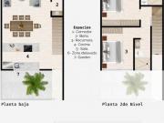 VENTA DEPARTAMENTO DE DOS PISOS 2 RECÁMARAS JARDIN Y...