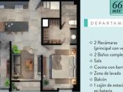 VENTA DEPARTAMENTO EN AV. NACIONES UNIDAS DE 2 RECAMARAS...