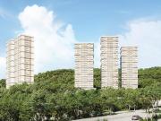 Venta de departamento en Bosque Real, con 3 recámaras