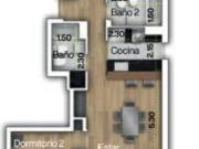 VENTA Departamento en construcción 2 Dormitorios, y...