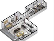 VENTA DEPARTAMENTO EN CONSTRUCCION DE DOS DORMITORIOS EN...