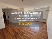 VENTA Departamento La Plata Plaza Rocha, 3 amb c/cochera