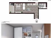 Venta Departamento monoambiente J. M. de Rosas al 1100...