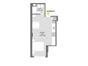 Venta / permuta | Departamento monoambiente zona Parque...