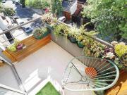 Venta depto 2 amb c/escritorio Flores, c/balcón