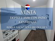 Venta Depto 2 Amb con patio APTO CREDITO