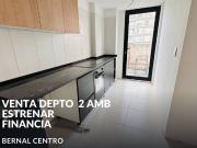 VENTA DEPTO 2 AMB FINANC ESTRENAR BERNAL CENTRO