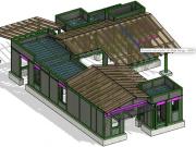 Casa con huerto productivo, paneles solares, seguridad 24/7