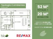 VENTA DPTO 2 AMB CON COCHERA A ESTRENAR BIO PILAR