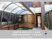 VENTA DUPLEX 3 AMBIENTES CON COCHERA EN BERNAL