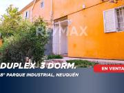 VENTA DUPLEX 3 DORM. B° PARQUE INDUSTRIAL. NEUQUEN