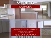 VENTA DÚPLEX ESTRENO CERCA A METRO CERRO COLORADO