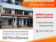 VENTA EDIFICIO 3PISOS SUR DE CALI CAPRI OPORTUNIDAD DE...